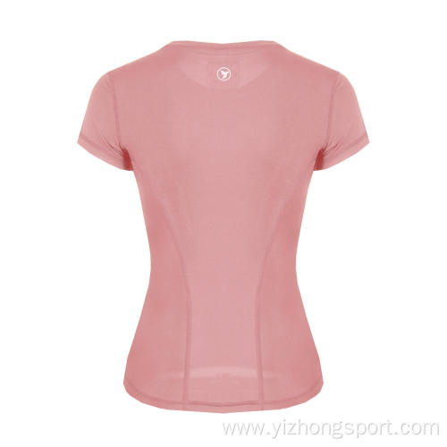 Moisture Wicking Dry Fit Womens T Shirt Breathable